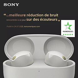 Acheter Ecouteurs intra auriculaires sans fil Sony WF-1000XM5 à réduction de bruit - Argent · Occasion