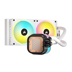 Corsair iCUE LINK H100i RGB 240mm - Blanc