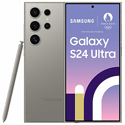 Samsung Galaxy S24 Ultra - 5G - 12/256 Go - Gris Smartphone 6,8" Quad HD+ - Dynamic AMOLED - 120 Hz - 5G - Quintuple capteur 200 MP - Vidéo 8K