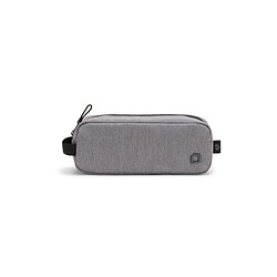 DICOTA Pochette accessoires Ecologique Pouch MOTION Gris .Pour ranger Smartphone, accessoires. Avec sangle. 230 x 80 x 90 mm Garantie a vie D31882-RPET