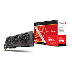 SAPPHIRE PULSE AMD Radeon RX 7900 XTX 24G 24 Go GDDR6 - Dual HDMI/Dual DisplayPort - PCI Express 4.0 16x