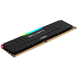 Avis Ballistix Black - 2 x 16 Go - DDR4 3600 MHz - RGB - Noir