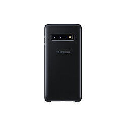 Samsung Clear View Cover Galaxy S10 - Noir Clear View Cover Galaxy S10 - Matériau souple - Accès direct aux notifications - Protection dos et bords