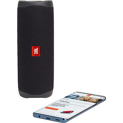 Enceinte Bluetooth Flip 5 JBL Noir pas cher