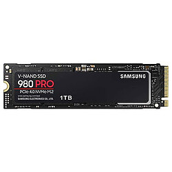 Avis Samsung SSD Noir, MZ-V8P1T0CW, PCIe Gen 4.0 x4, NVMe 1.3c