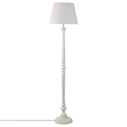 3S. x Home Lampadaire Bois Blanc Hauteur 153 cm