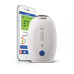 bewell connect Thermomètre connecté MyThermo - BWCX10 - Blanc · Reconditionné Thermomètre connecté sans contact - Compatible iOS/Android - Blanc