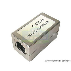 Top Achat Coupleur RJ45 Cat.5e blindé Femelle / Femelle - droit