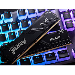 Kingston Fury Beast - 1x4 Go - DDR4 2666 MHz - CL16 Noir pas cher