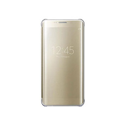 Samsung Clear View cover Gold S6 Edge +