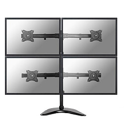 NewStar Support de bureau pour 4 écrans plat de 10'' à 27'' - Noir Support de bureau pour 4 écrans plat de 10'' à 27'' - Noir