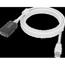 Vision TC 5MUSBEXT+ câble USB 5 m USB 2.0 USB A Blanc 