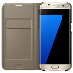 Acheter Samsung Flip Wallet Galaxy S7 Edge - Or