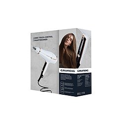 Grundig Sèche-Cheveux à Commandes Tactiles HD7880- 2200W - Blanc et or rose