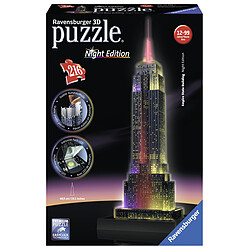 Avis Ravensburger NIGHT EDITION - Puzzle 3D Empire State Building - 216 pièces - 12566