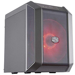 Cooler Master Ltd MASTERCASE H100 - Mini Tour - Gris - Sans fenêtre Boitier PC Gamer Mini-ITX - Sans alimentation