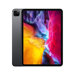 Apple iPad Pro 2020 - 11'' - 1 To - Wifi - MXDG2NF/A - Gris Sidéral Tablette 11'' - Écran Liquid Retina - Puce A12Z Bionic - 1 To - WiFi - Face ID - Appareils photo pro et scanner LiDAR - Compatible avec l'Apple Pencil (2ème génération)