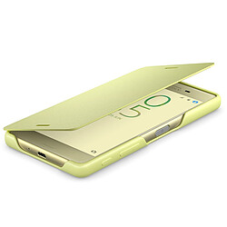 Avis Sony Style Cover flip pour Xperia X - Jaune