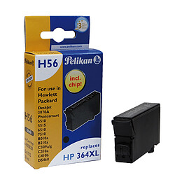 Pelikan Cartouche d'encre pour HP PHOTOSMART D5460 (364XL/CB321EE) - Noire -PIGMENTE Cartouche noire pour HP Photosmart