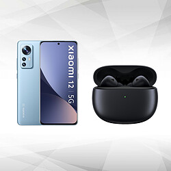 Xiaomi Buds 3 (Carbon Black) + 12 - 8/256 Go - Bleu