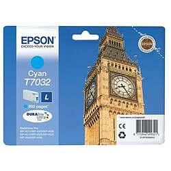Acheter Cartouche imprimante jet d'encre Epson cyan T7032 L - C13T70324010