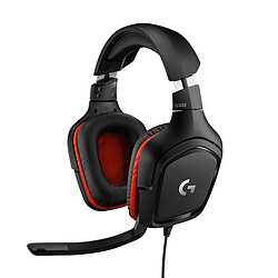 Logitech G G332 - Filaire Casque gamer - Son stéréo - Compatible PC, Nintendo Switch, PS4, Xbox One et appareils mobiles - Connexion filaire jack 3.5 mm - Noir