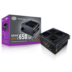 Cooler Master Ltd MWE Bronze 650W V2 Alimentation Non Modulaire - 650W - ATX 12V v2.52 - 80PLUS Bronze