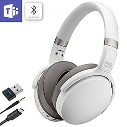 EPOS SENNHEISER Adapt 360 Casque Sans Fil Bluetooth 108 dB Arceau Blanc