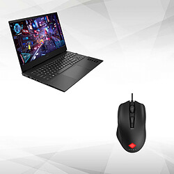 HP Omen 16-b0118nf + Souris OMEN Vector Essential 16,1" 144 Hz - Intel core i7-11800H - RAM 16Go DDR4 3200 Mhz - SSD 512Go - GeForce RTX™ 3070 + Souris OMEN Vector Essential