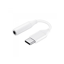 Samsung EE-UC10JUWEGWW - Adaptateur USB Type C Vers Jack 3.5 - Blanc (Emballage Original)