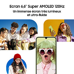 Samsung Galaxy A34 - 5G - 4/128 Go -  Argenté pas cher