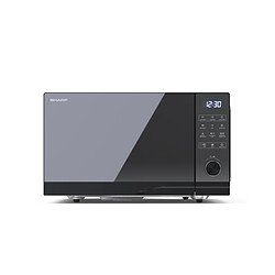 Micro-ondes Grill Sharp YC-GC52FE-B 25L 900W Noir Micro-ondes, Gril & Convection oven 25L, sans plateau tournant, facile à nettoyer