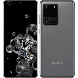 Samsung Galaxy S20 Ultra - 5G - 128 Go - Gris Smartphone 6,9'' Quad HD+ - Dynamic AMOLED - 120 Hz - 5G - Triple capteur 108 MP - Vidéo 8K