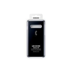 Samsung Coque Lumineuse S10 - Noir pas cher