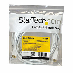 Acheter StarTech.com Câble HDMI haute vitesse CL3 Mâle vers Mâle pour Installation Murale - Blanc 7 m