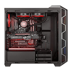 Cooler Master Ltd MasterCase H500 - E-ATX - RGB - Iron grey - Avec fenêtre pas cher