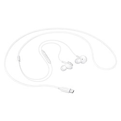 Acheter Samsung EO-IC100BWE - Écouteur AKG Intra Auriculaire - Connecteur Type C, Blanc, Télécommande (Emballage Original)