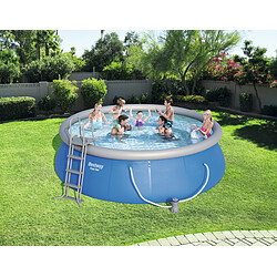 Avis Bestway Kit piscine autoportante ronde Fast Set Pools - D. 4,57 x h 1,22 m