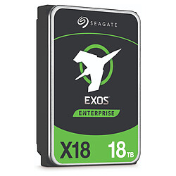 Seagate Technology EXOS X18 SAS 18To 512e/4kn EXOS X18 SAS 18To Helium 7200rpm 256Mo cache 512e/4kn Fast Format BLK