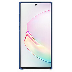 Samsung Coque cuir Galaxy Note10+ - Bleu