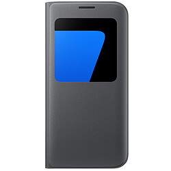 Samsung S View Cover Galaxy S7 Edge - Noir