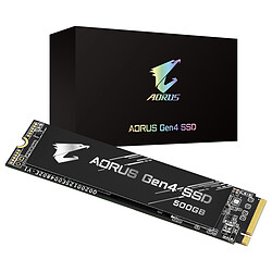 Aorus Gen4 SSD 500 Go - M.2 2280 - PCIe 4.0 NVMe 1.3
