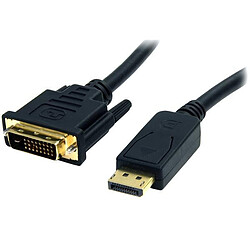 StarTech.com Câble Adaptateur DisplayPort vers DVI - 1,8m Câble  DisplayPort vers DVI - 1,8m DP - 1920 X 1200