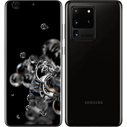 Samsung Galaxy S20 Ultra - 5G - 128 Go - Noir Smartphone 6,9" Quad HD+ - Dynamic AMOLED - 120 Hz - 5G - Triple capteur 108 MP - Vidéo 8K