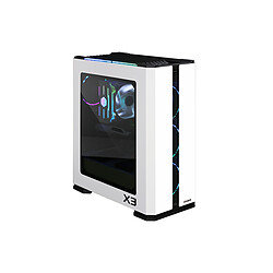 Avis Zalman X3 Noir Moyen Tour - Blanc - RGB - Verre trempé