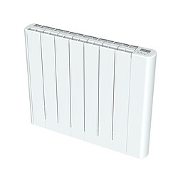 Radiateur à inertie plat - Coeur de chauffe pierre - LCD - 1500W - Cayenne