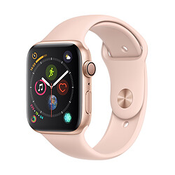 Apple Watch Series 4 - 44mm - Alu Or / Bracelet Sport Rose des sables - Reconditionné