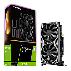 EVGA Geforce GTX 1650 - SC ULTRA - 4 Go Carte graphique gamer Nvidia - PCI-Express 3.0 - 4 Go GDDR6 - 192 bit