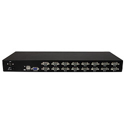 Avis StarTech.com Kit de commutateur KVM USB à montage sur rack 1U 16 ports avec affichage à l'écran et câbles