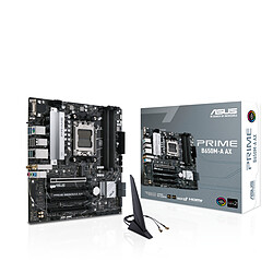ASUS PRIME B650M-A-AX Carte mère micro-ATX - Socket AMD AM5 - Chipset AMD B650 - 4 x DIMM, Max. 128GB (DDR5)
